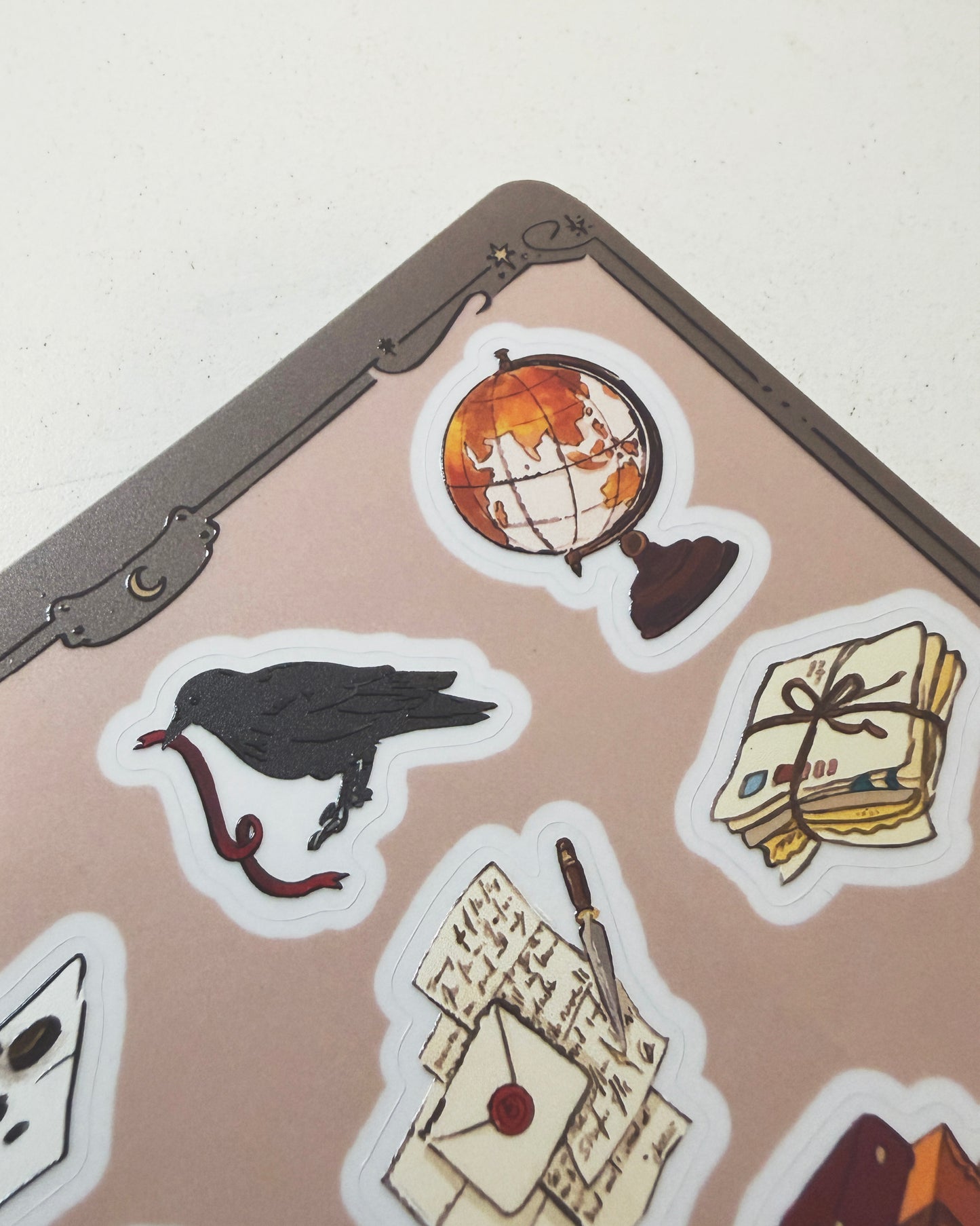 Planilla Stickers Academia 🕯🐦⬛♟️🗝️