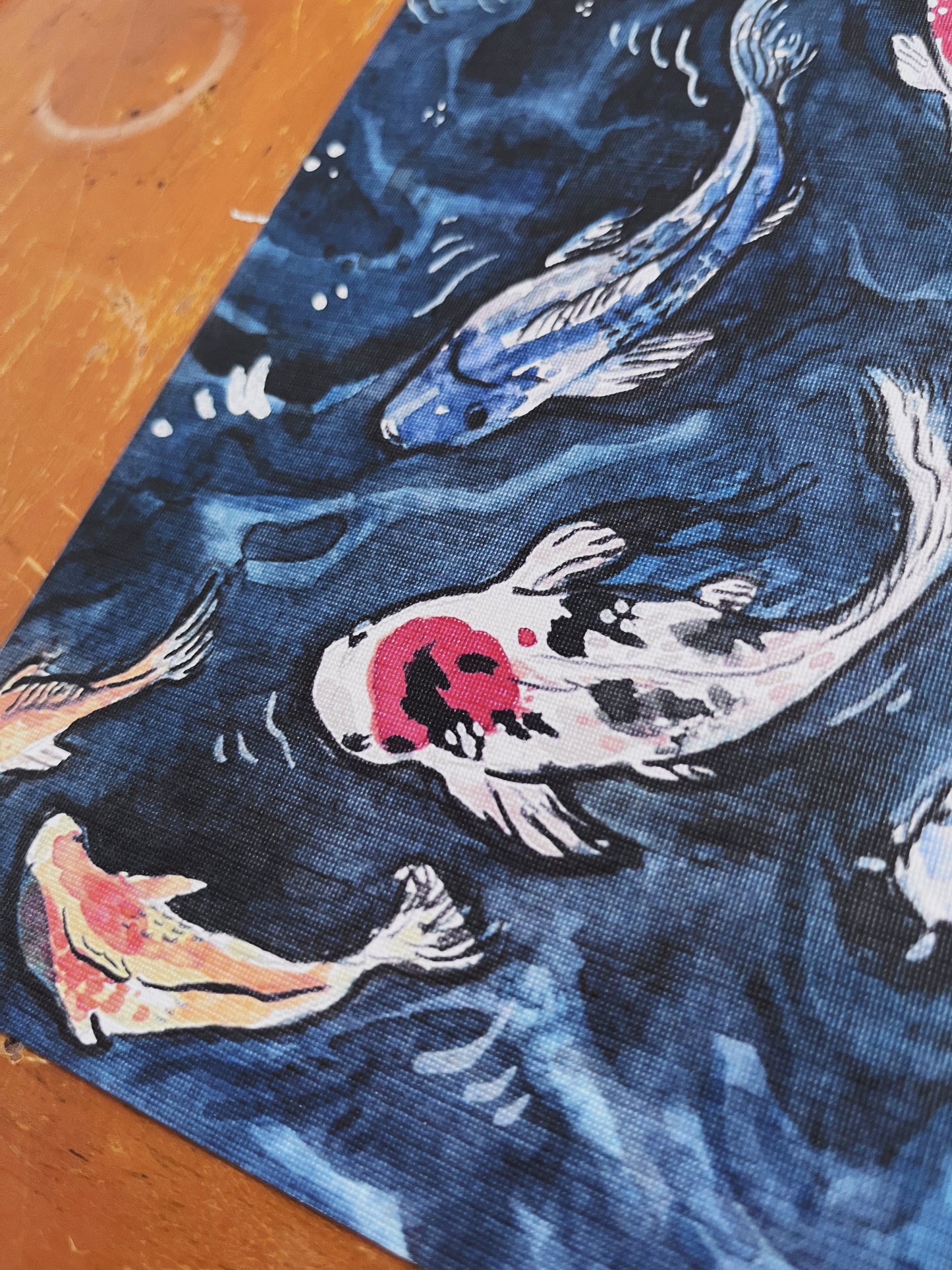 Print, Peces Koi, tamaño carta, 21.5x28cm
