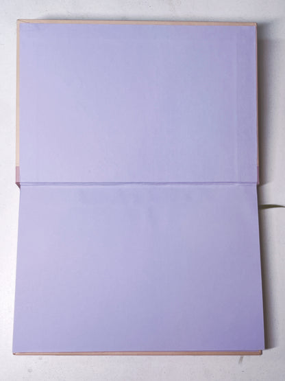 Libreta Campanillas  1/2 carta, pasta dura, cosida, cuaderno, sketchbook, bullet journal