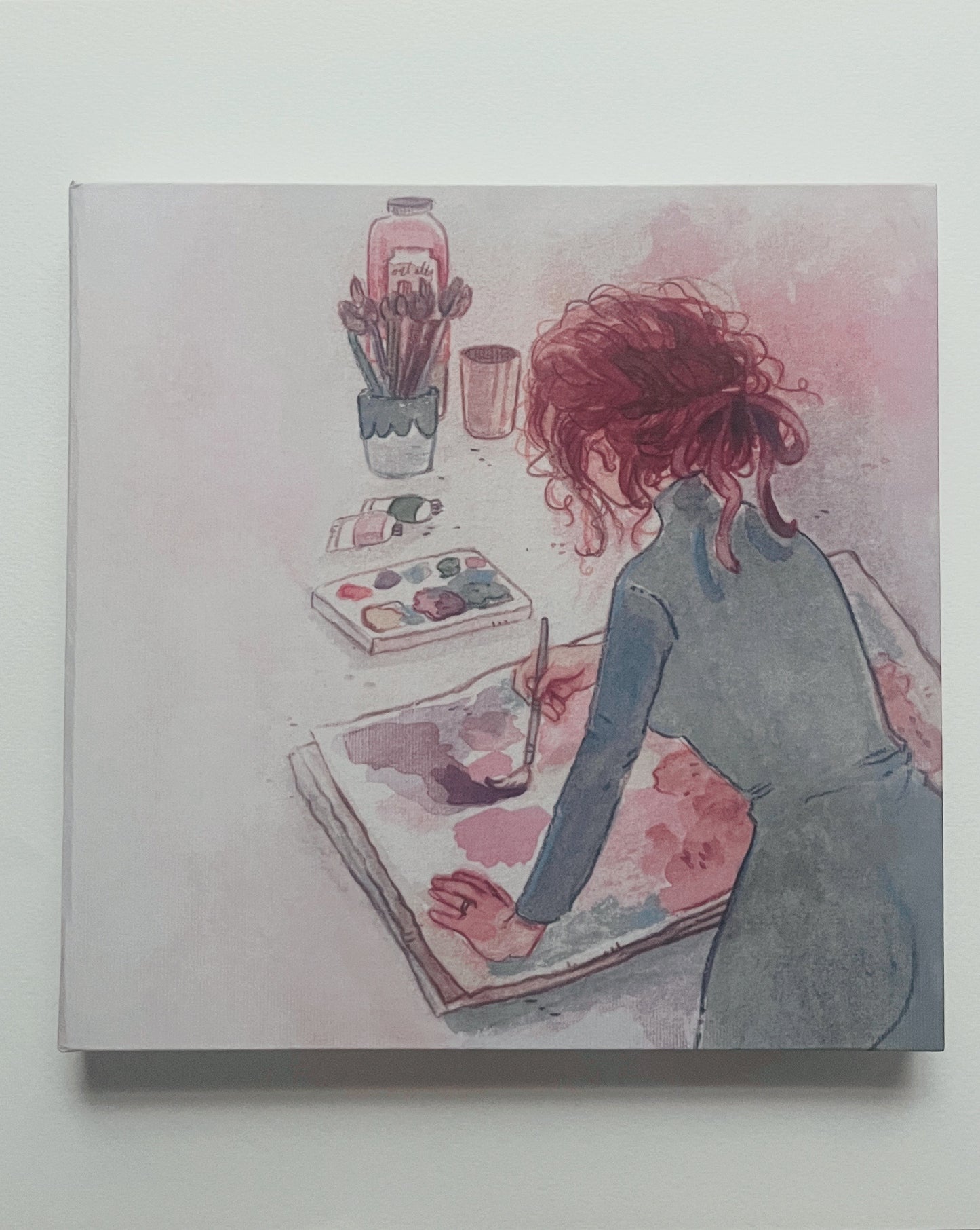 Cuaderno para acuarela,  Pintora, watercolor paper