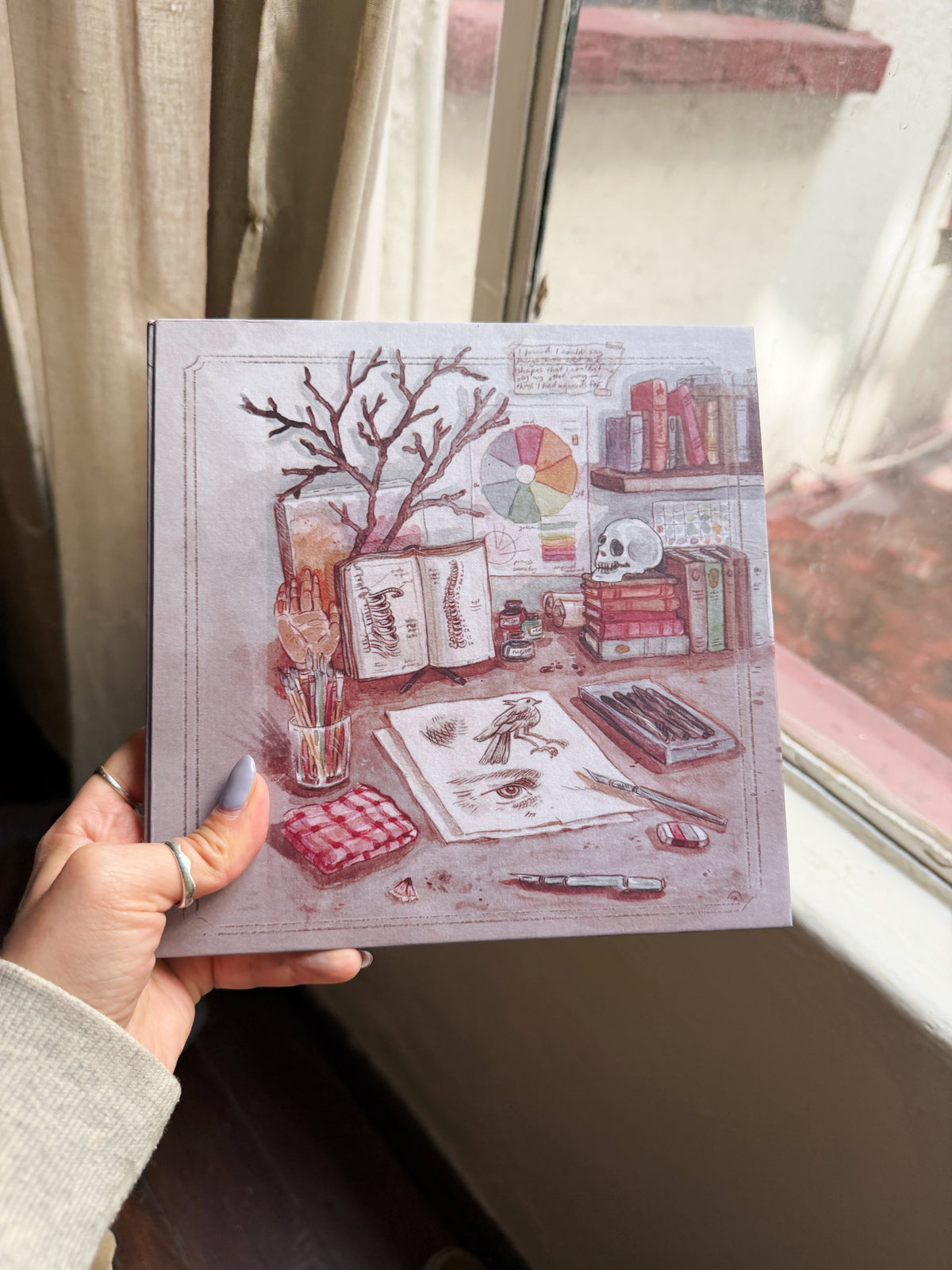 Cuaderno para acuarela, Estudio & Taller sketchbook 🎨🏛️, 50% algodón
