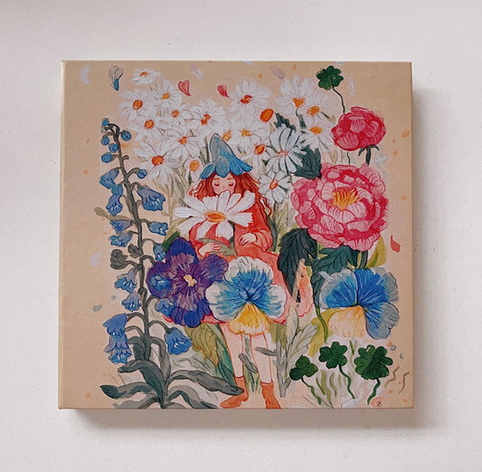 Cuaderno para acuarela, Floral, watercolor paper