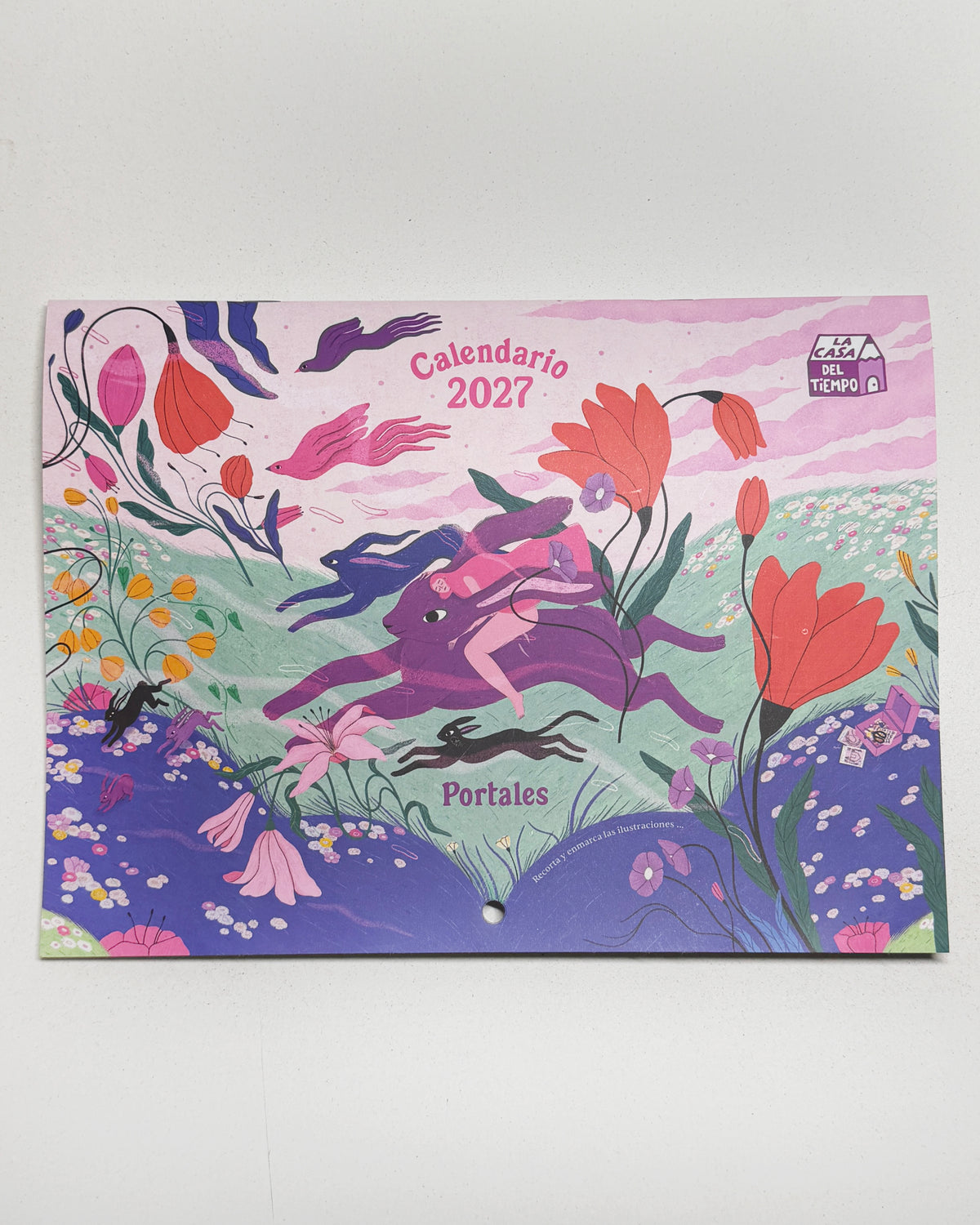Calendario Colectivo Portales 2027: 12 ilustradoras mexicanas distintas