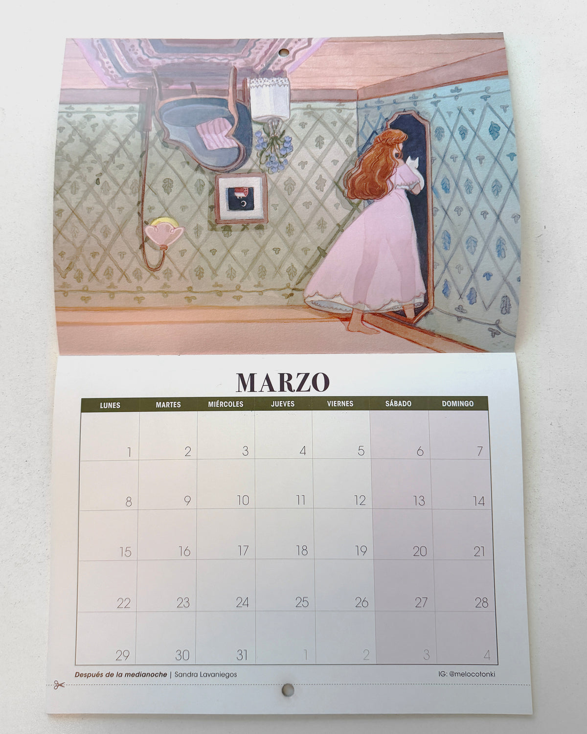 Calendario Colectivo Portales 2027: 12 ilustradoras mexicanas distintas