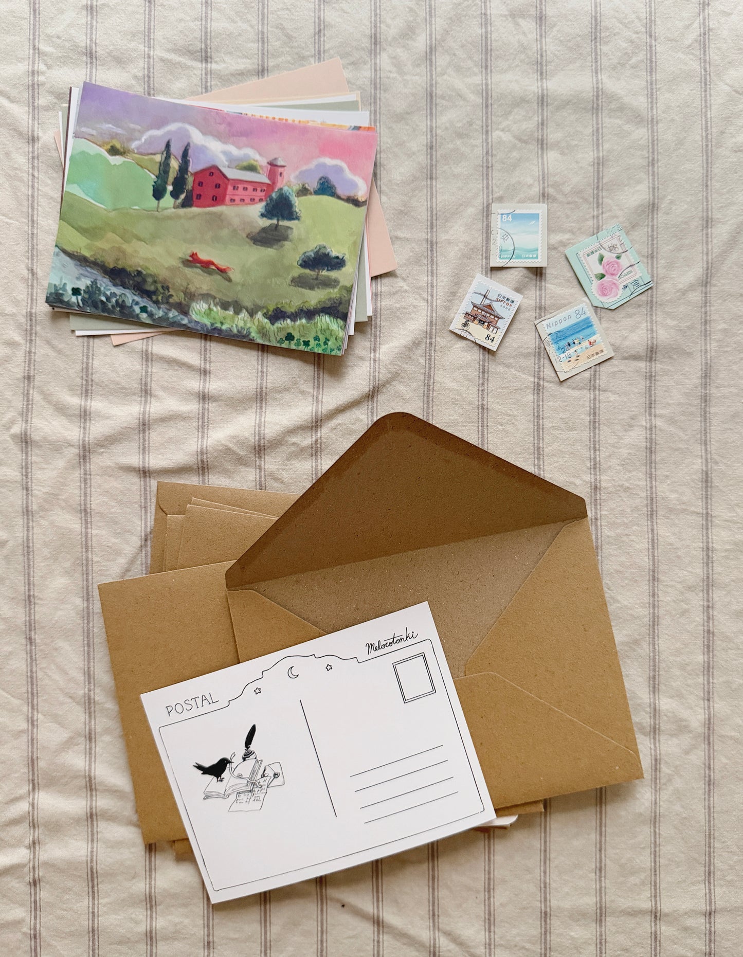Colección de 11 postales 💌 COMPLETA