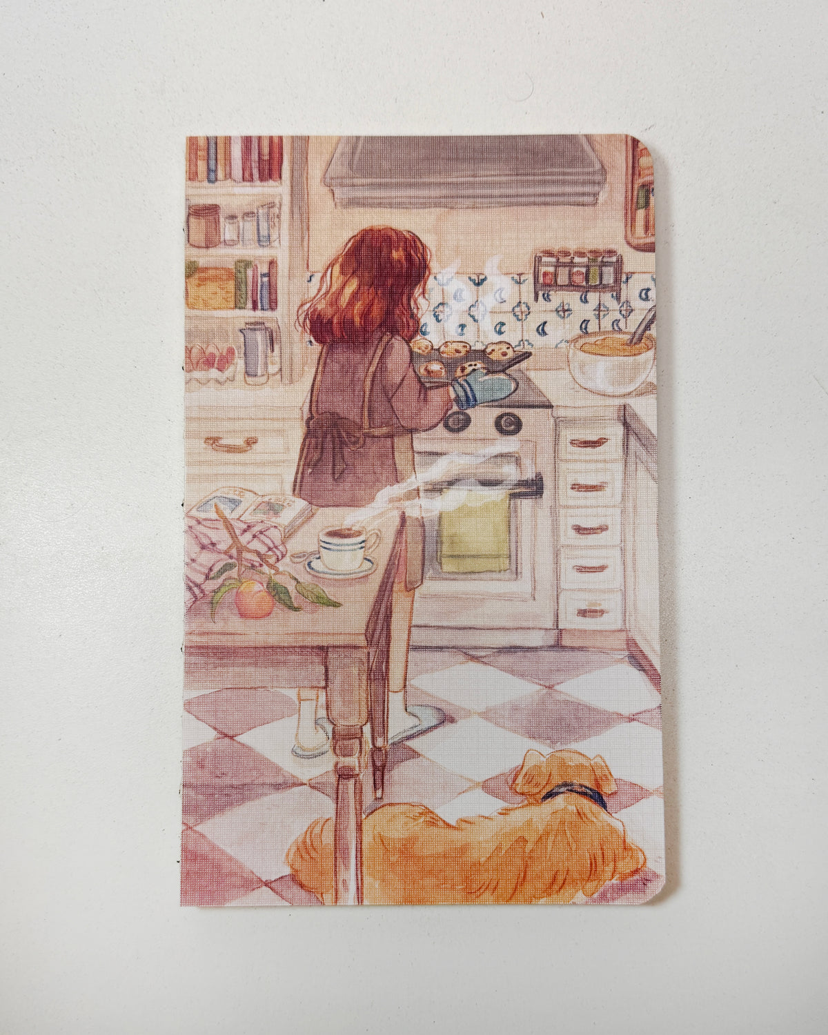 Libreta suave Galletas 🍪 cuaderno cosido hojas en blanco