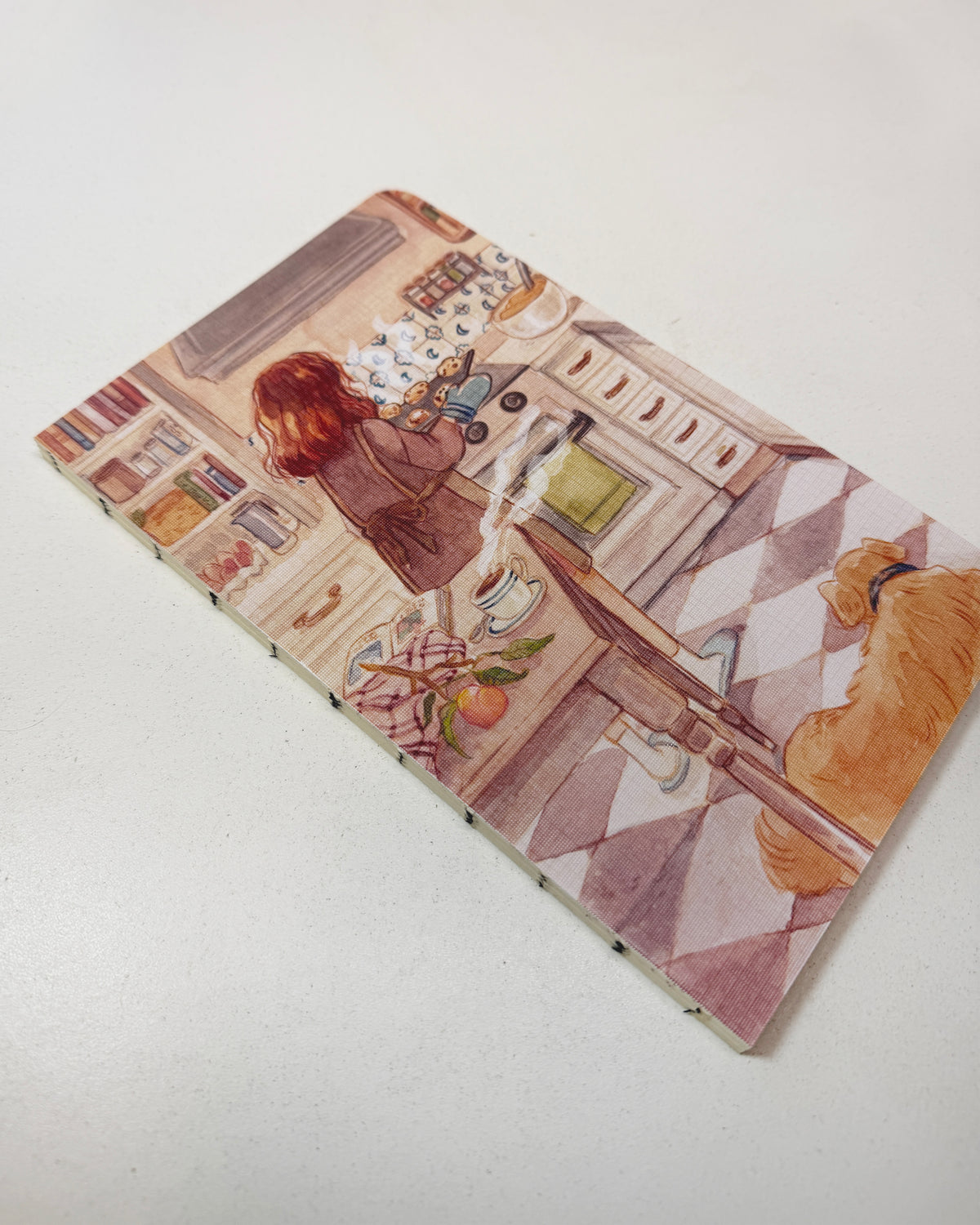 Libreta suave Galletas 🍪 cuaderno cosido hojas en blanco
