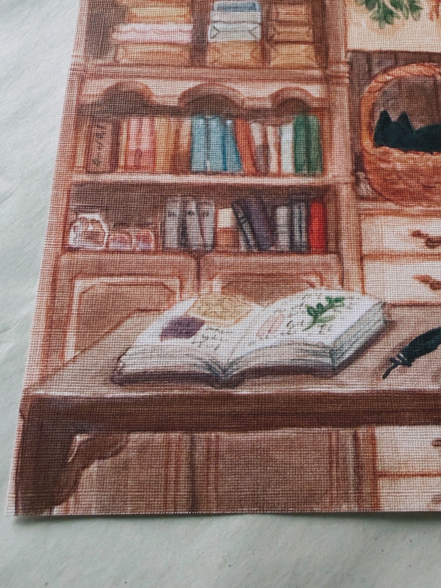 Print Herbolaria, reproducción en papel texturizado de acuarela original