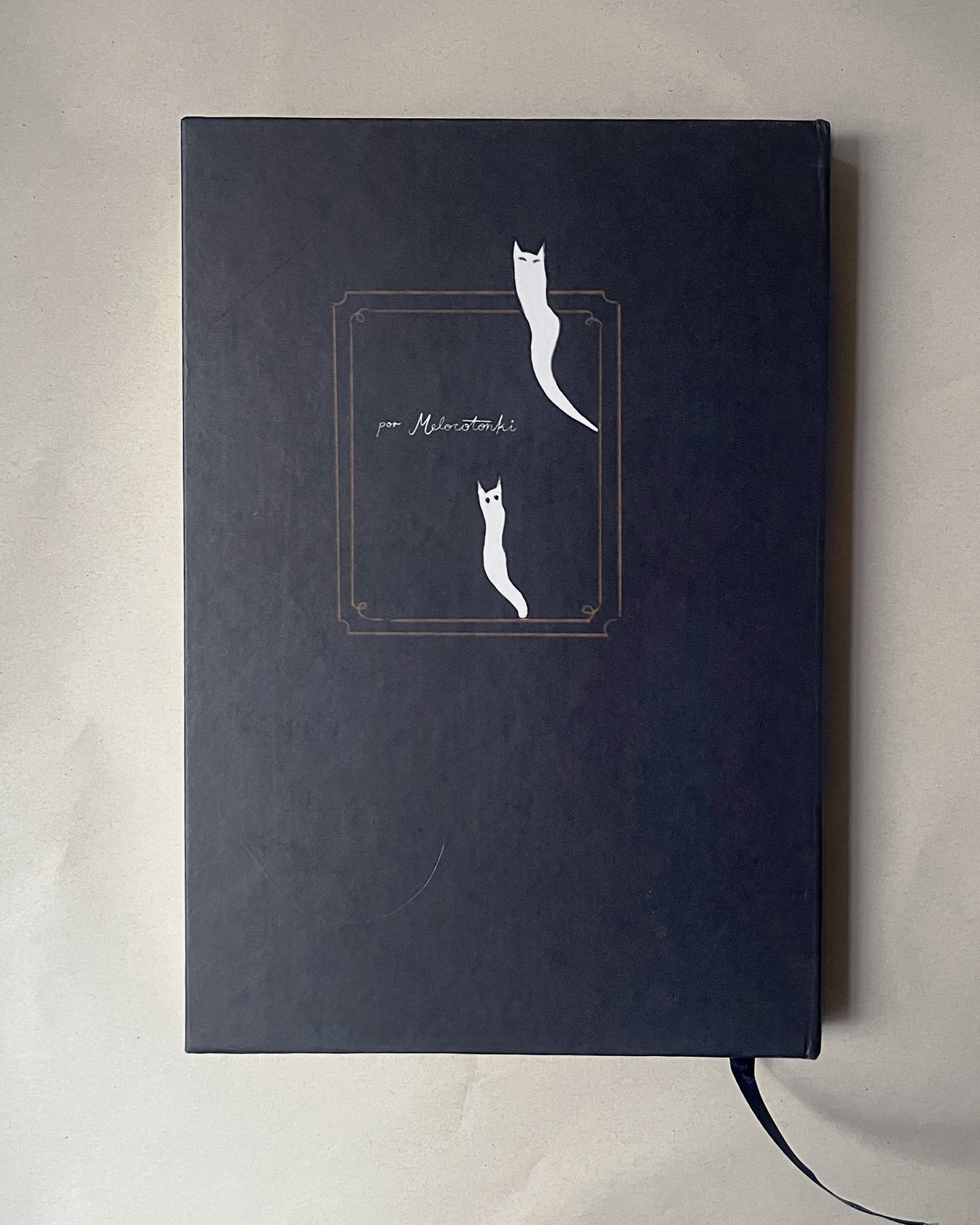 Libreta Casa Embrujada 1/2 carta , pasta dura, cuaderno, sketchbook, bullet journal