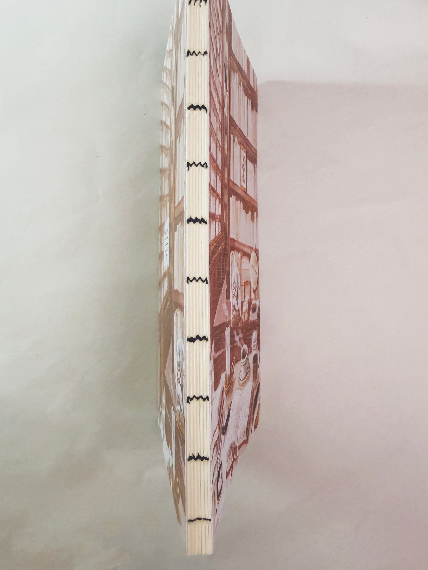 Libreta suave biblioteca 🐦‍⬛ , cuaderno cosido hojas en blanco