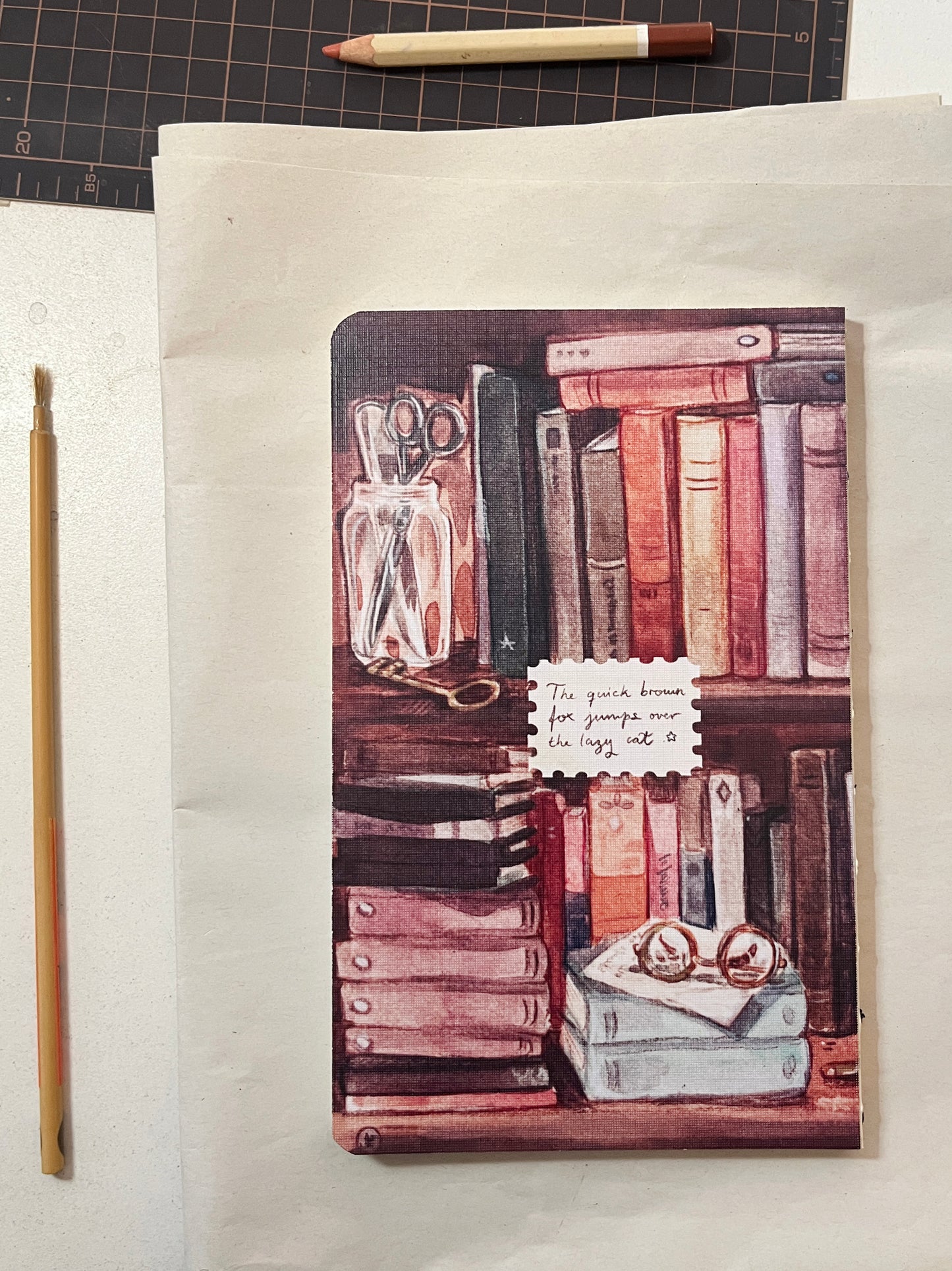 Libreta suave Libros 📕, cuaderno cosido hojas en blanco