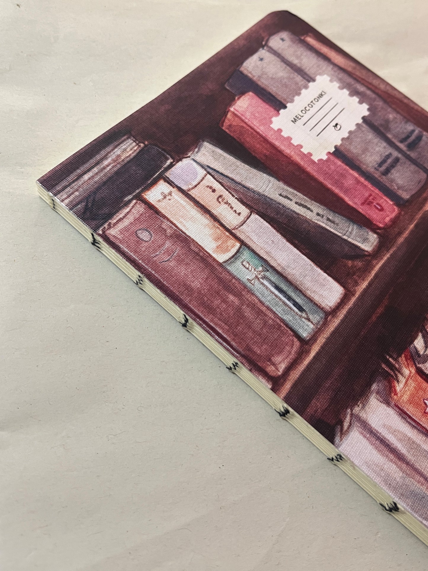 Libreta suave Libros 📕, cuaderno cosido hojas en blanco