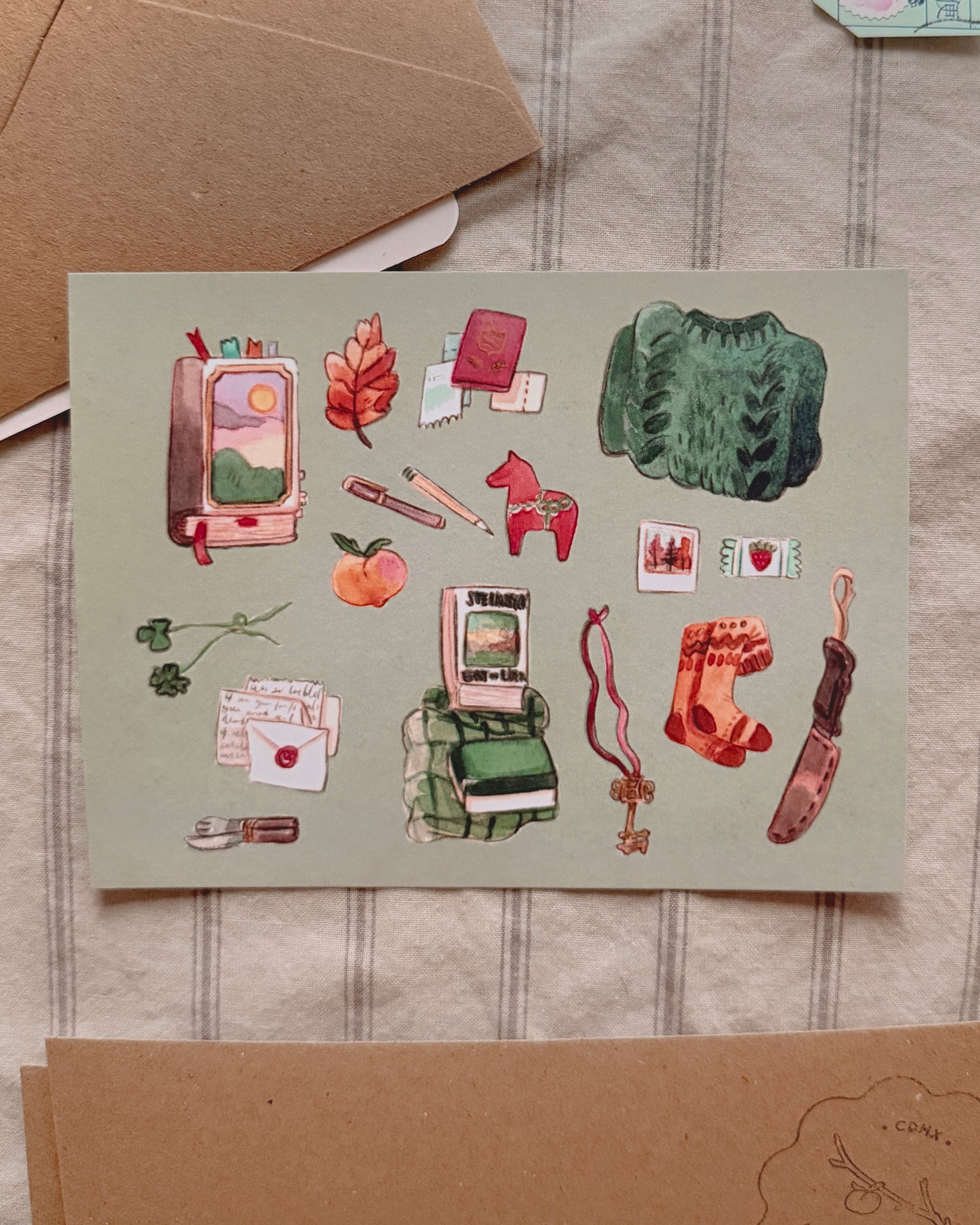 Colección de 11 postales 💌 COMPLETA