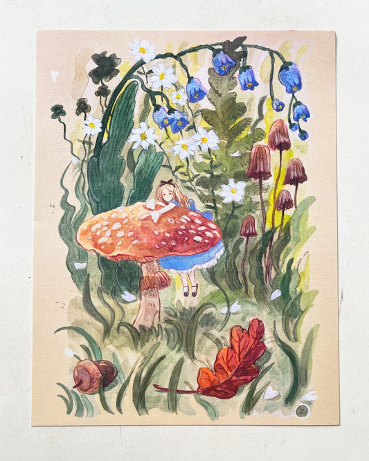 Print, Alicia hongo 🍄 , tamaño carta
