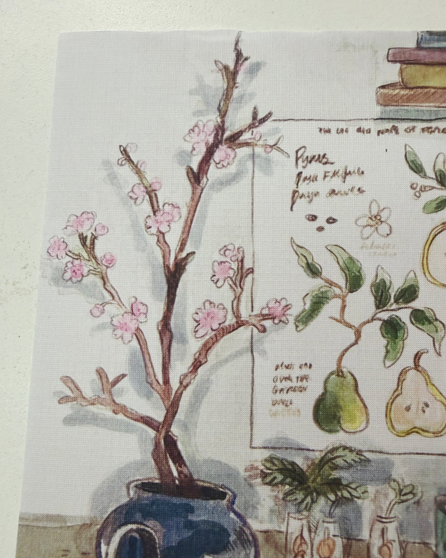 Print taller de jardinería ✂️🪴, reproducción en papel texturizado de ilustración en acuarela