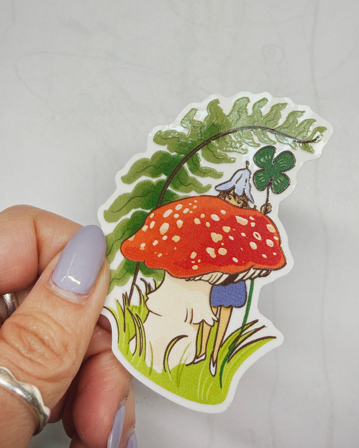 Sticker individual Hada del Jardín 🌿🍄